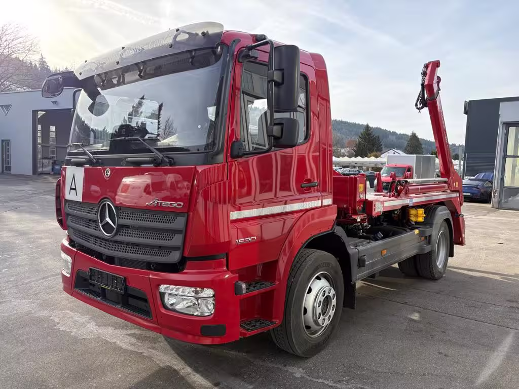 Mercedes-Benz Atego 1630 Meiller Absetzkipper Anhängerhydraulik Klima