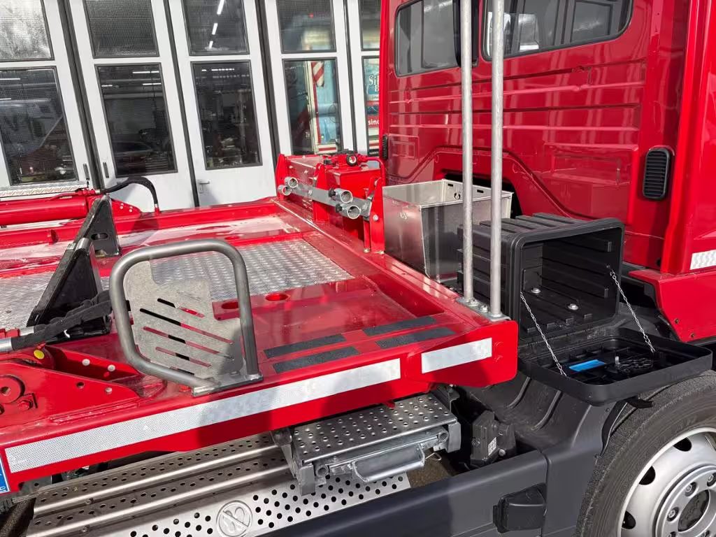 Mercedes-Benz Atego 1630 Meiller Absetzkipper Anhängerhydraulik Klima - Bild 10