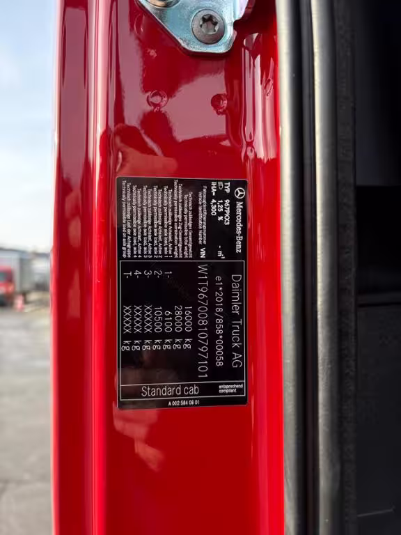 Mercedes-Benz Atego 1630 Meiller Absetzkipper Anhängerhydraulik Klima - Bild 13