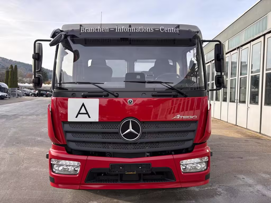 Mercedes-Benz Atego 1630 Meiller Absetzkipper Anhängerhydraulik Klima - Bild 9