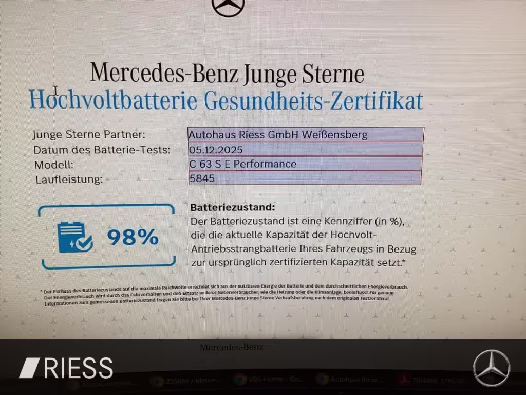 Mercedes-Benz C 63 AMG S E PERF. Memory Digital 360° Keyless C 63 AMG - Bild 22