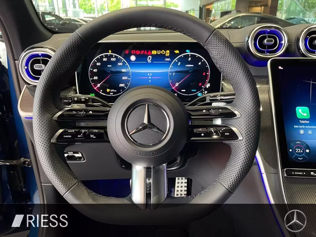 Mercedes-Benz GLC 300 d 4M AMG+PANO+AHK+DISTR+DIGI L+360°+KEYL GLC 300 - Bild 15