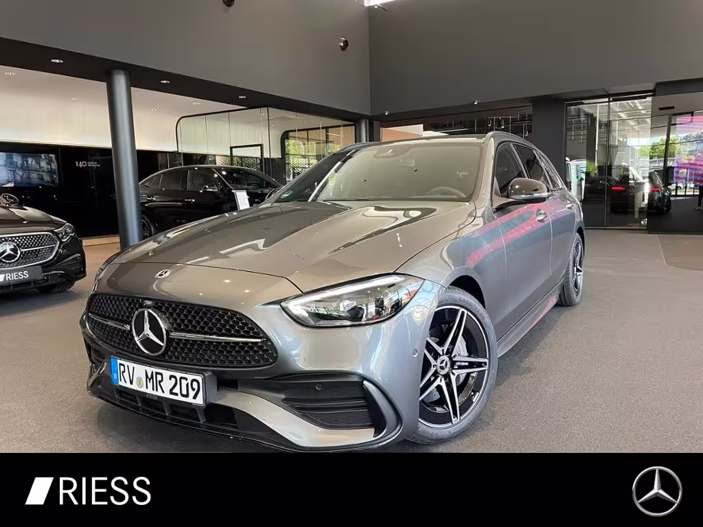 Mercedes-Benz C 180 T AMG+AHK+DISTR+DIGI L+TOTWKL+360°+MEMORY+