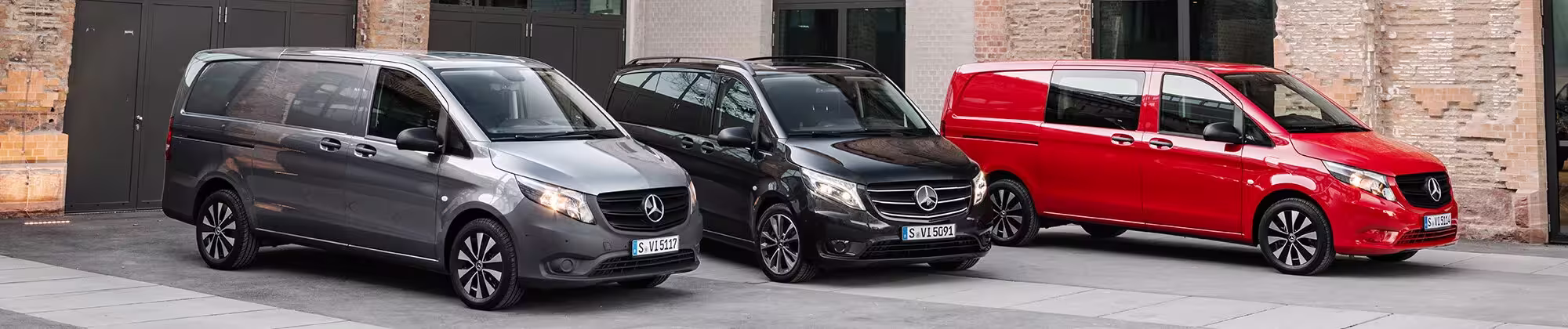 Hero Vans drei Van Fahrzeuge